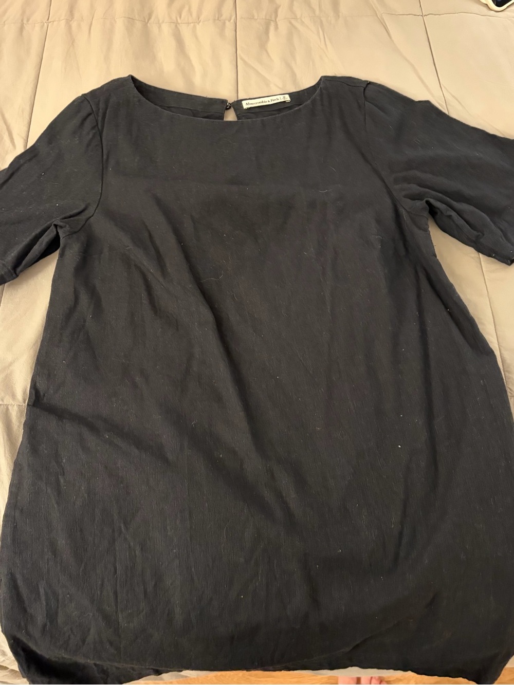 Abercrombie & Fitch Black Short Sleeve dress
